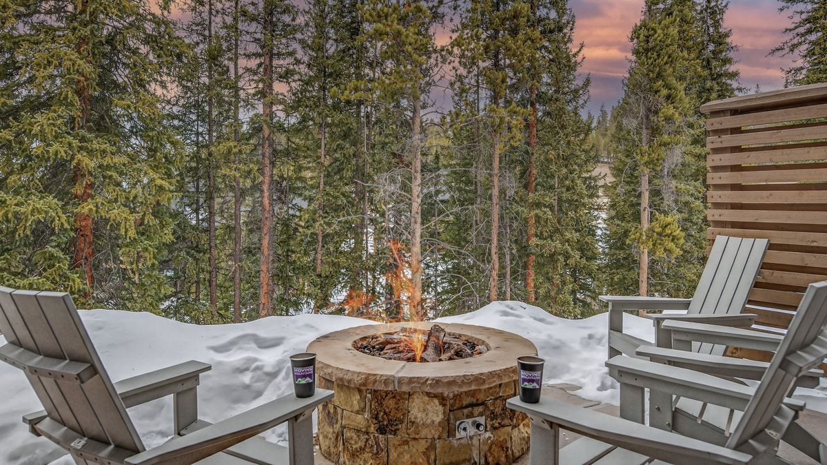 Fire pit, Lower Level