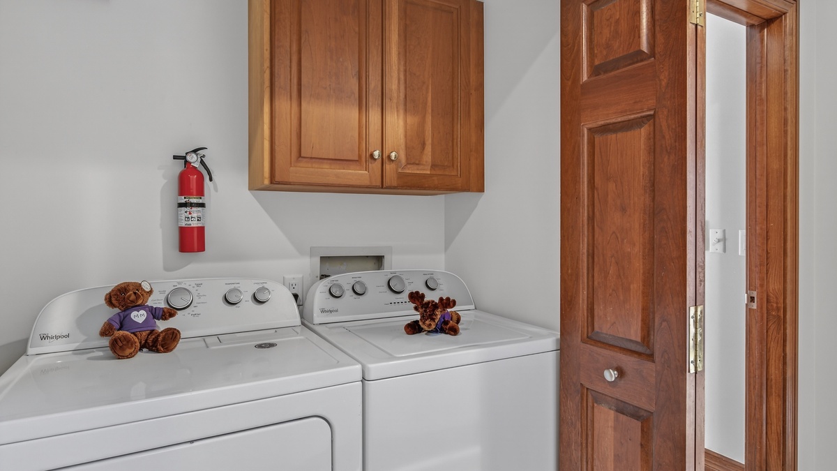 Laundry room Upper level