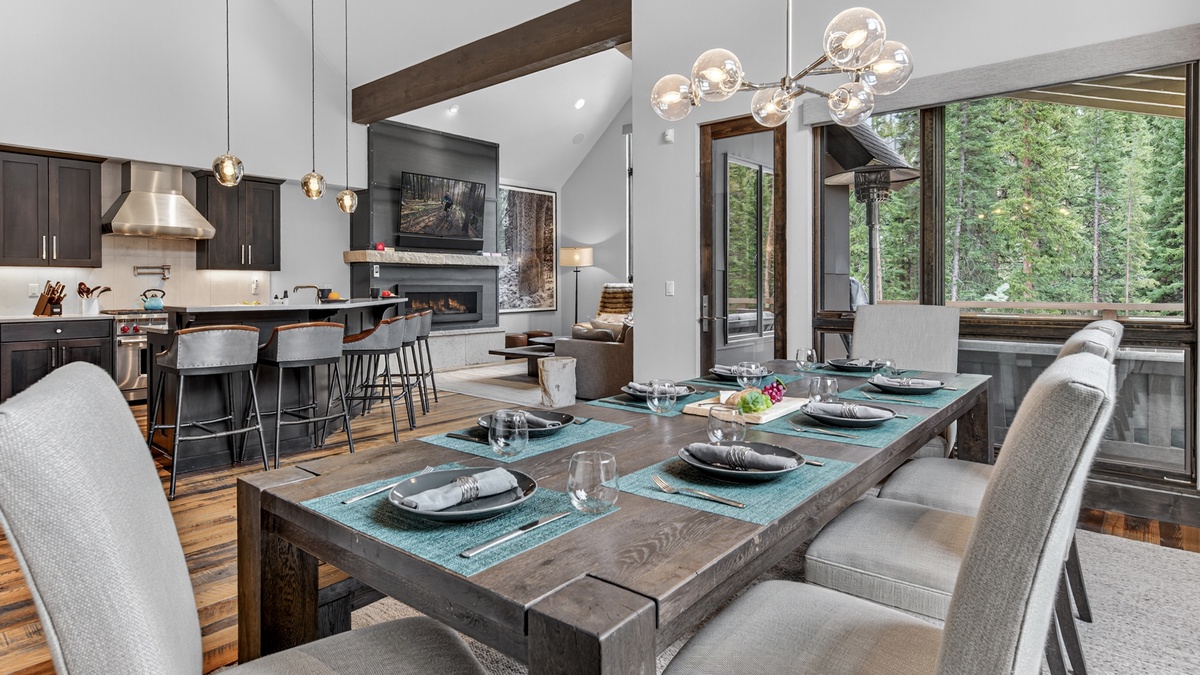 View of the great room