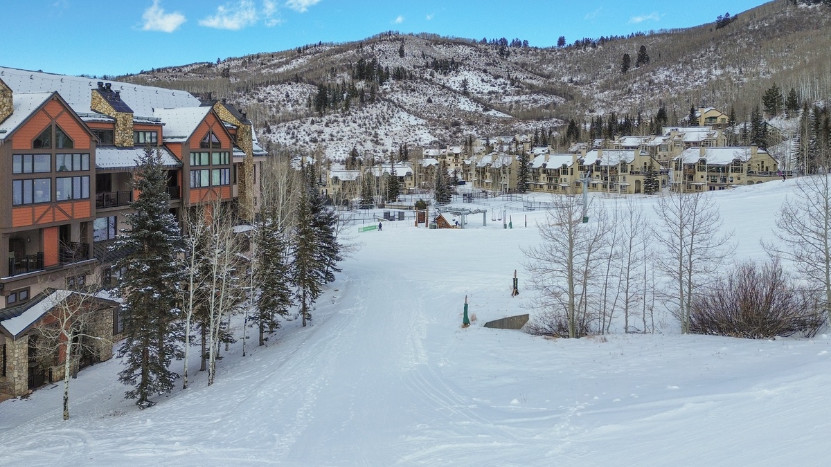 View below Chalet Bravura