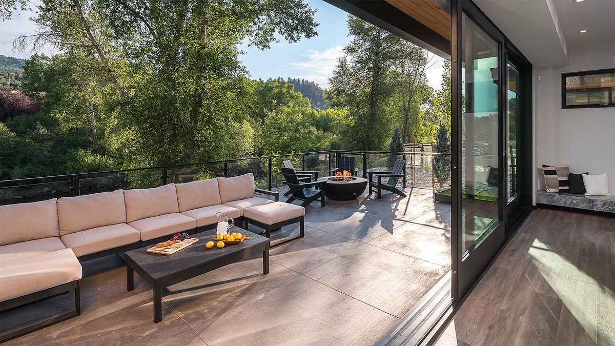 Outdoor Patio, Main level - Beautiful patio designed for relaxing and entertaining.