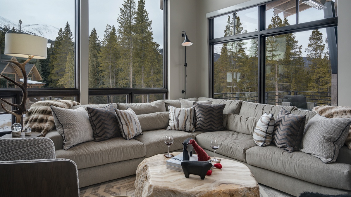 Great Room, Main Level - With views