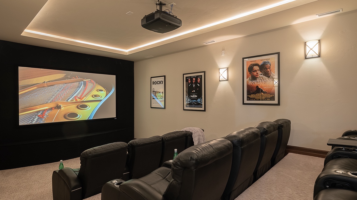 Theater Room, Lower Level