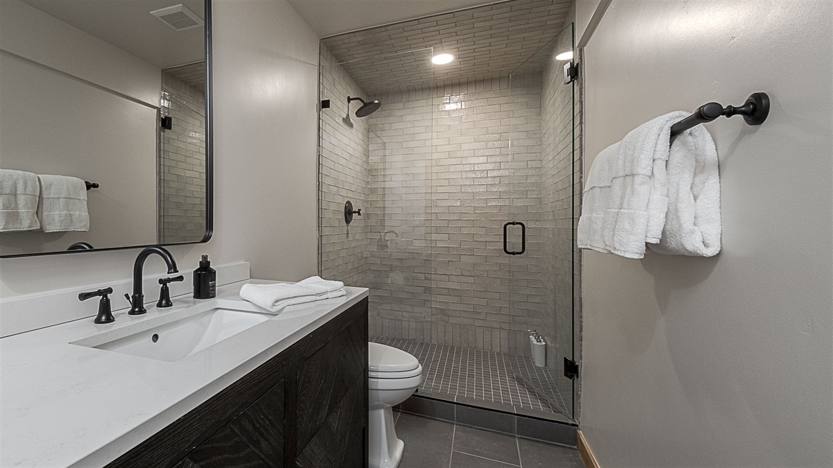 Entertainment room bath