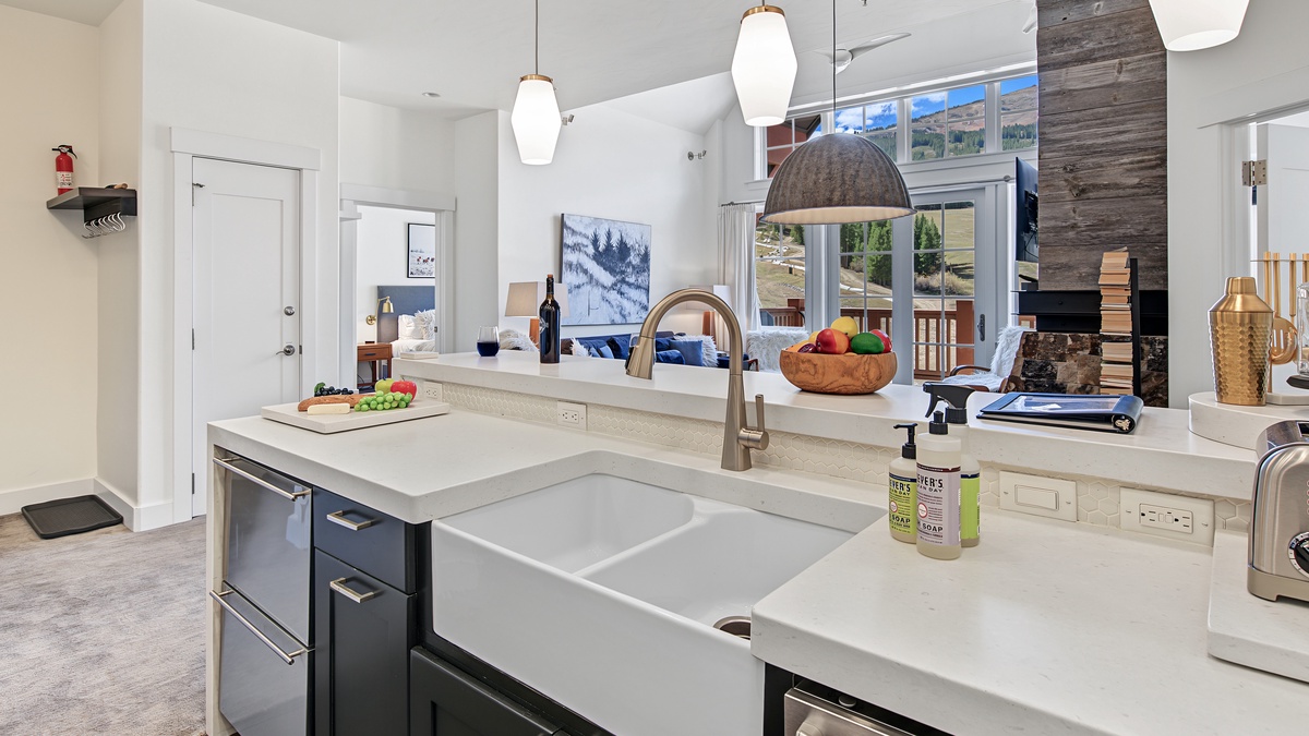 Kitchen in Summer, Main Level - Countertop