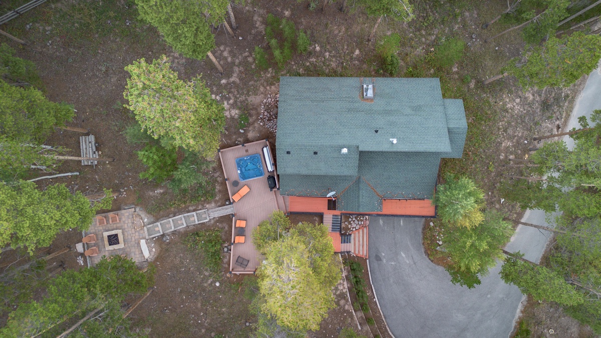 Aerial View in summer