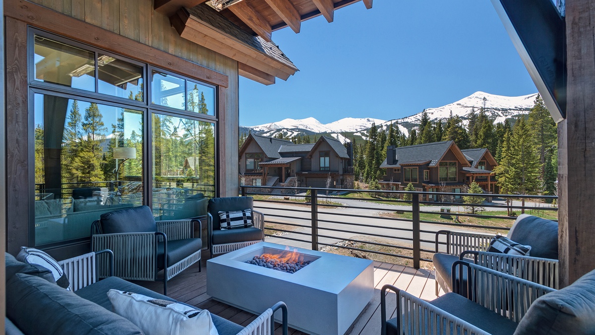 Deck, Main Level - Beautiful views and space to relax with outdoor seating