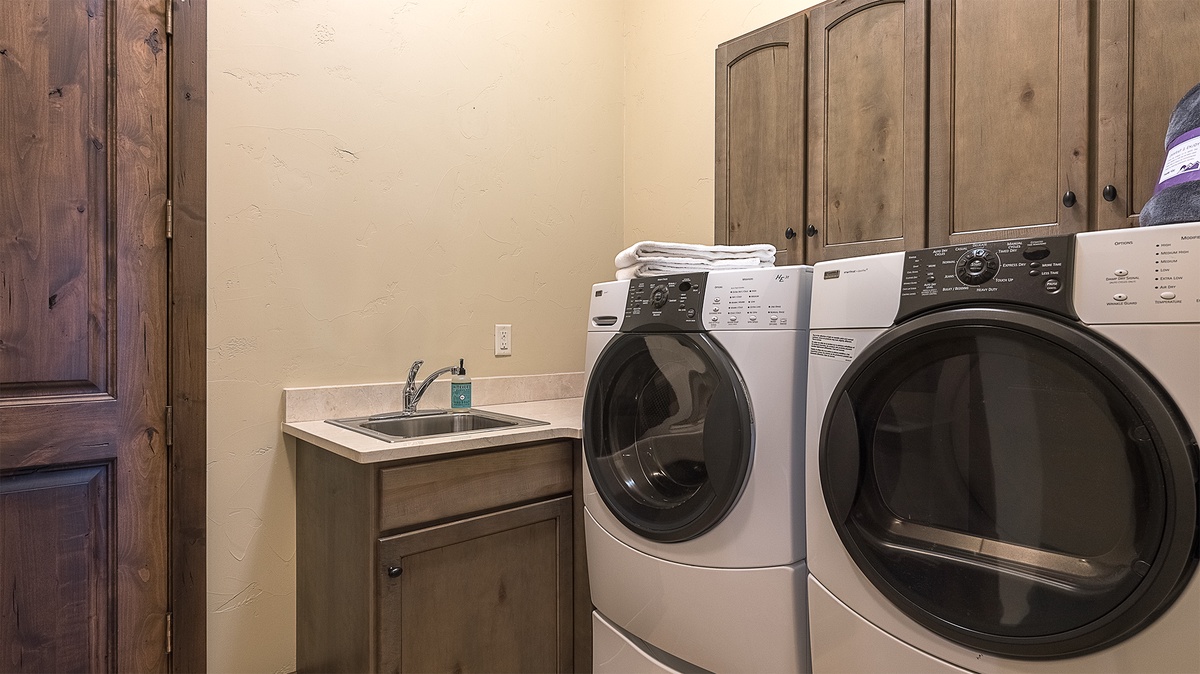 Laundry room lower level