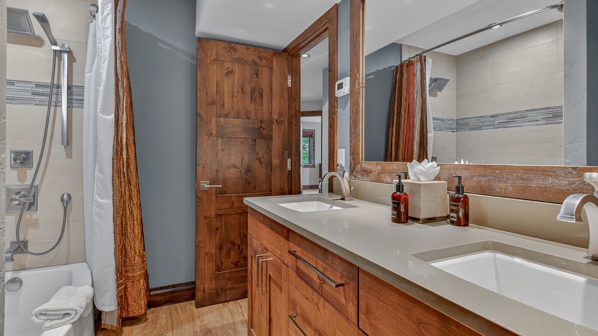 Lower level 2nd bathroom