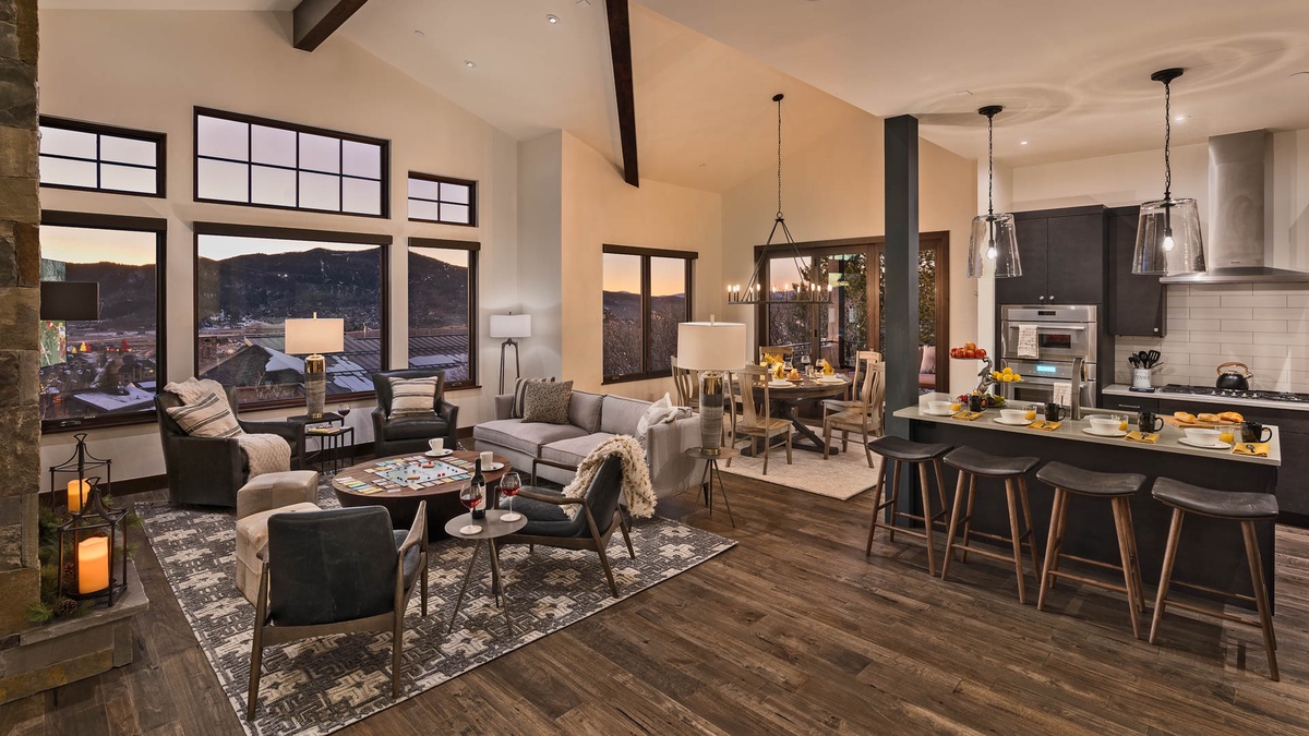 Spend time with the whole family in the great room