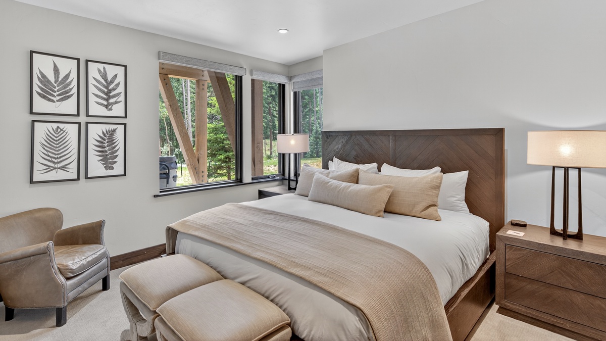 Bedroom 2, Lower Level - Downstairs King suite