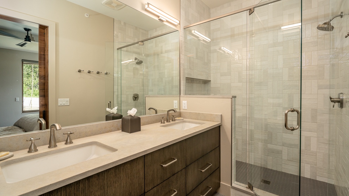 Bedroom 3, Upper Main Level - King suite 3 on upper main level ensuite bath