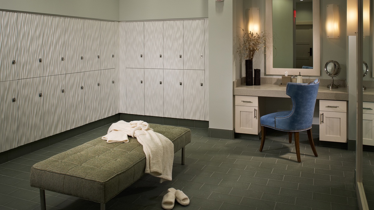 One Steamboat Place: The Spa changing/locker room