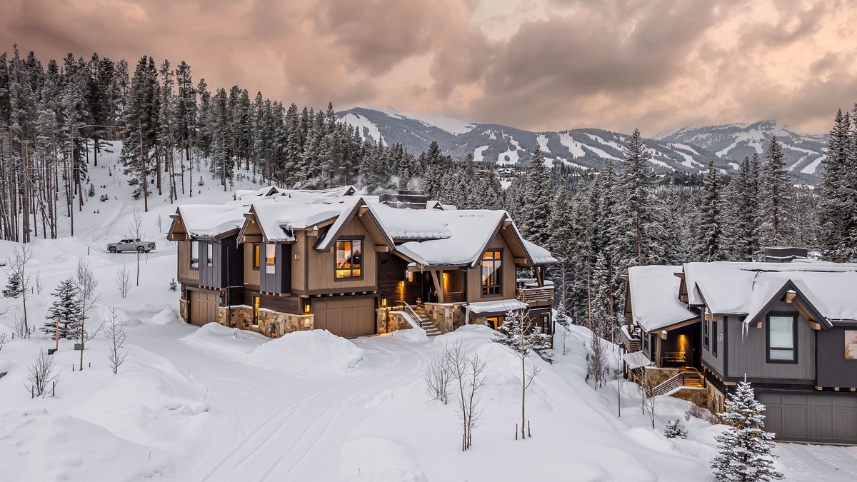 Aerial of River Haus