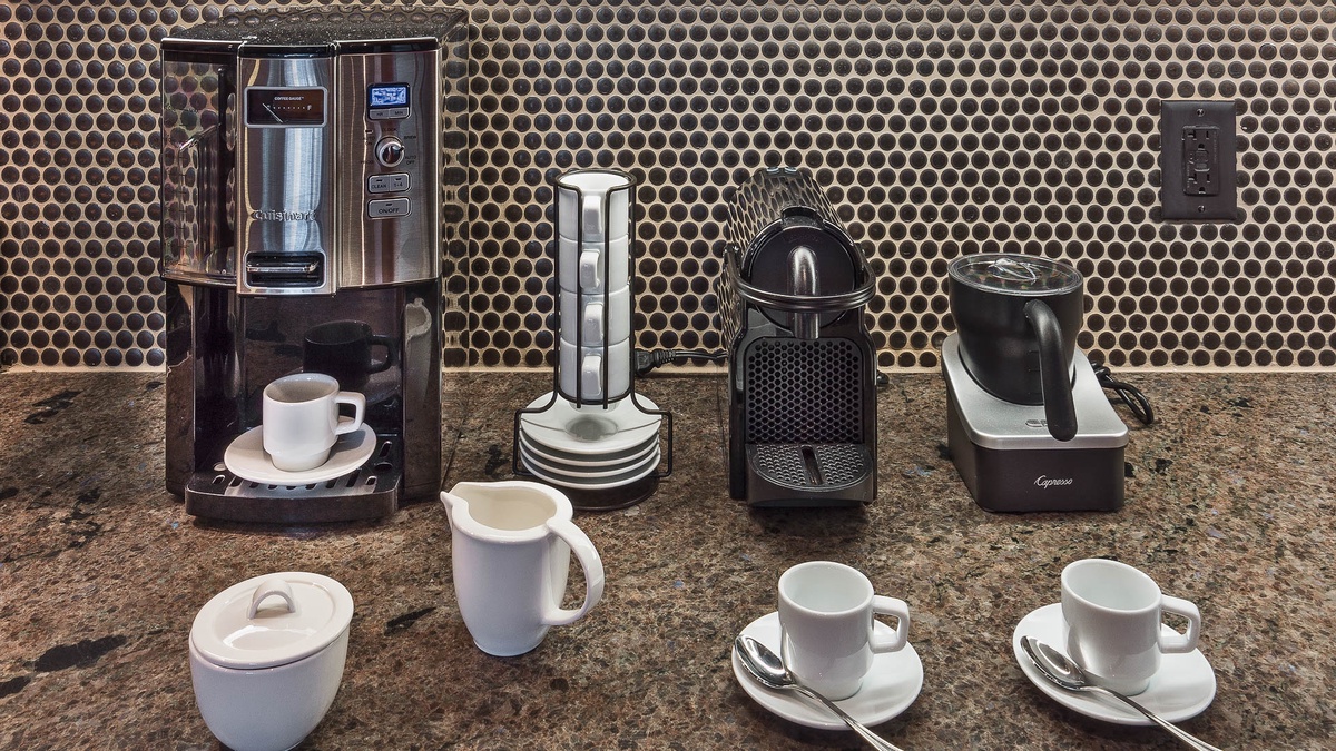 Kitchen, Main Level - Nespresso coffee station