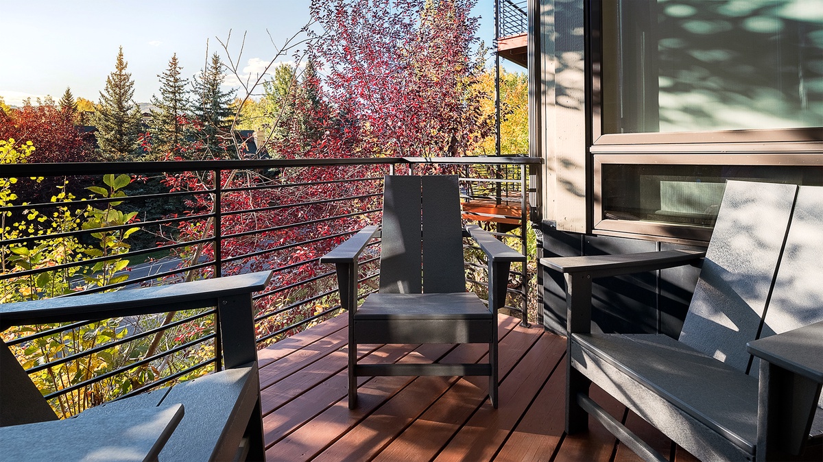 Deck, Main Level - Private deck with seating and views