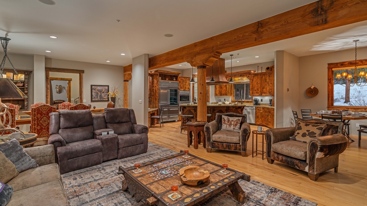 Great Room & Kitchen, Main Level