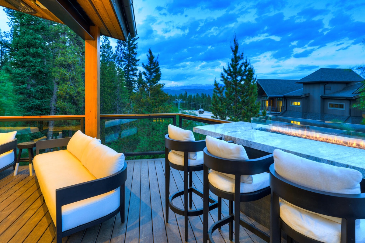 Deck, Main Level - With views