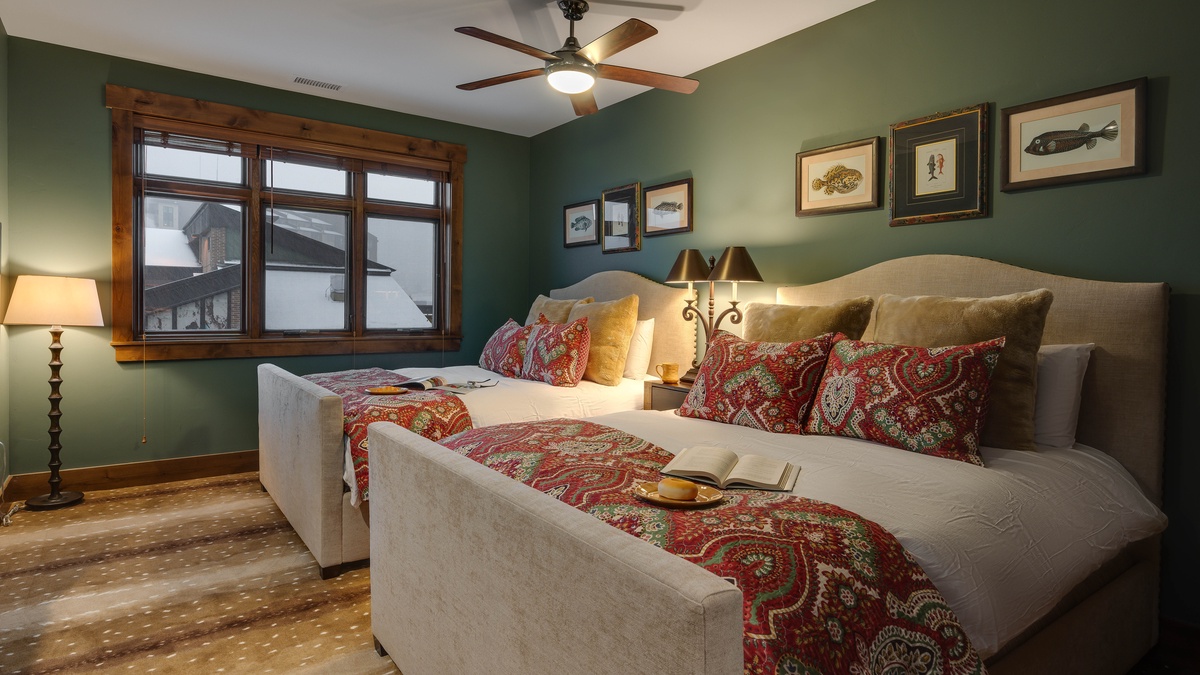 Bedroom 3, Main Level - Two queen beds suite