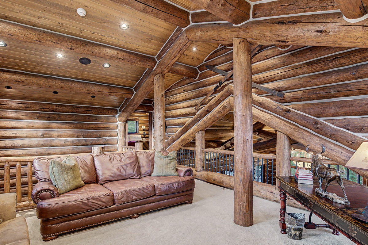 Loft, Upper Level - Open loft overlooking main level