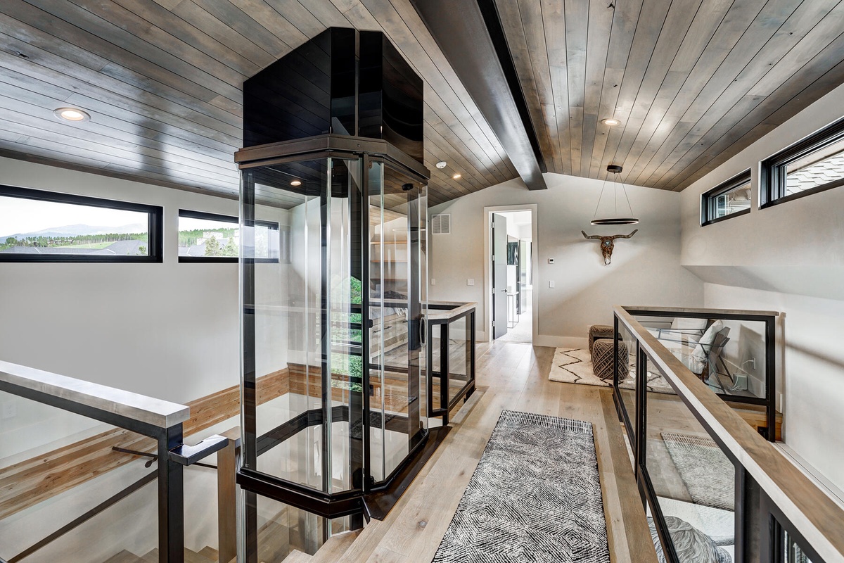 Elevator - Access the upper level with ease