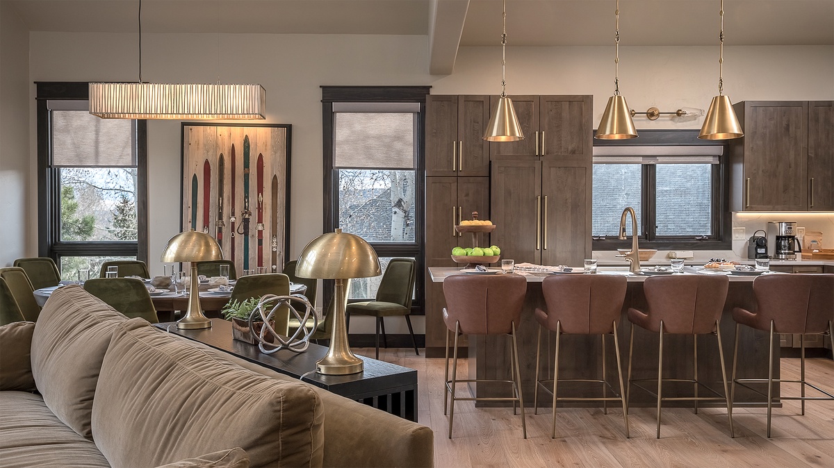 Kitchen, Main Level - Island with bar seating