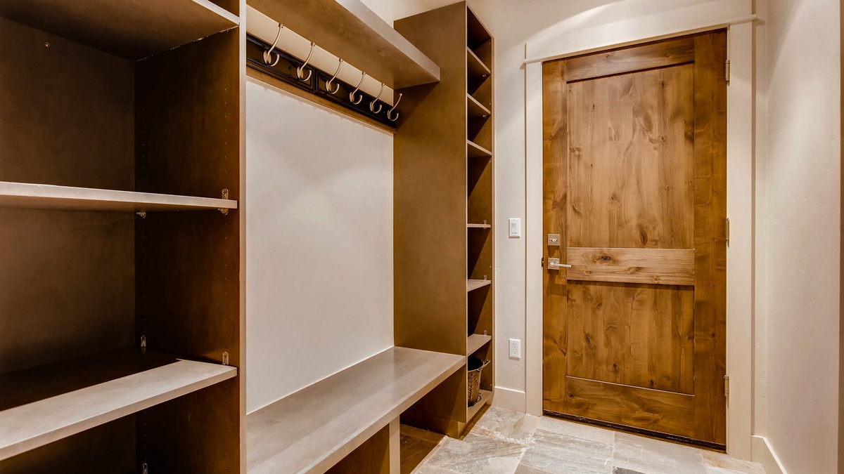 Entry and Mudroom, Main Level