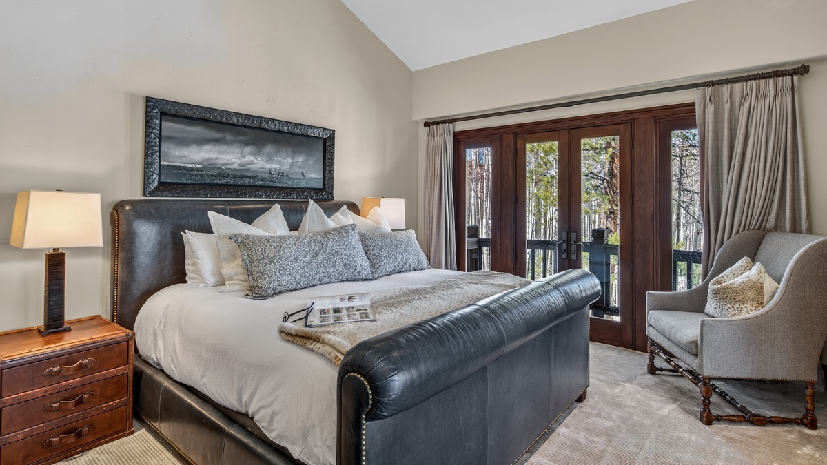 Bedroom 7, Main Level - King bedroom with patio access