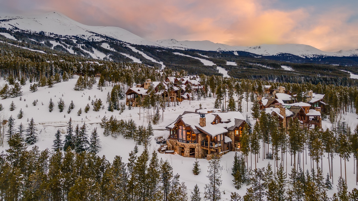 Aerial of Epic Retreat