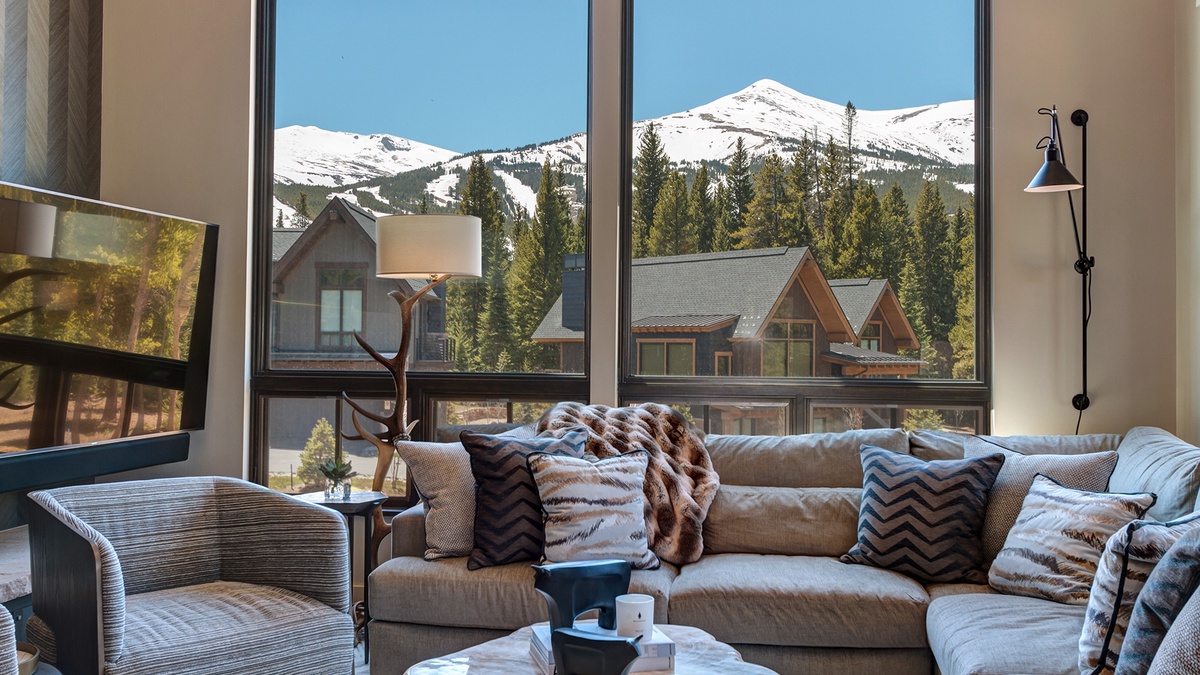 Great Room, Main Level - With views