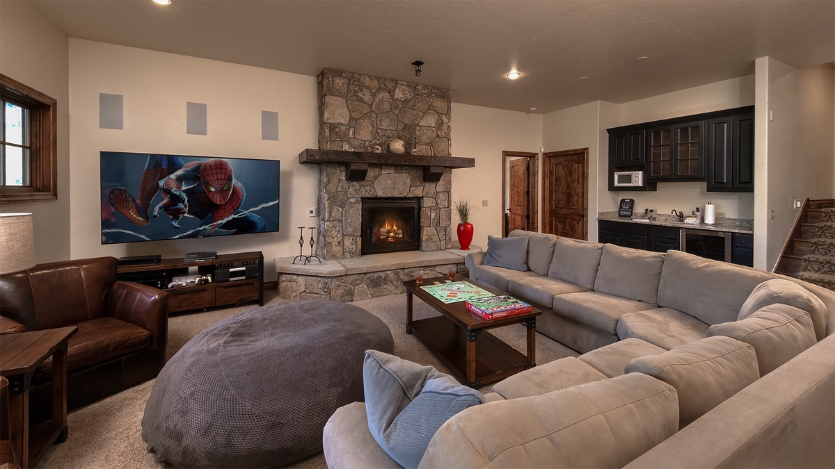 Family entertainment room