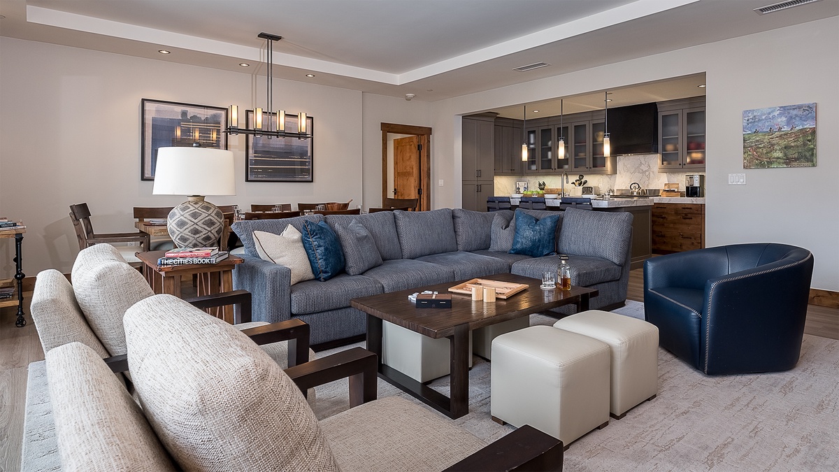 Great Room, Main Level - With open floor plan