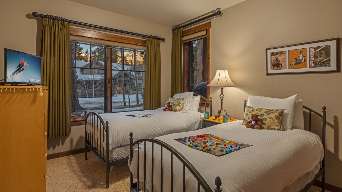 Bedroom 4, Lower Level - Twin bedroom on lower level with shared bath