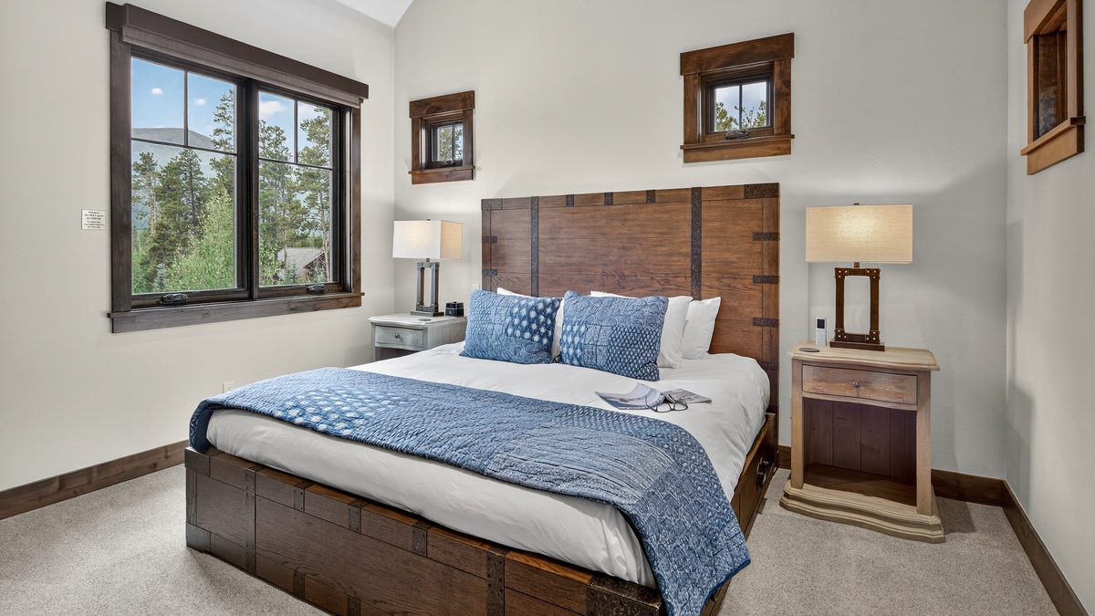 Bedroom 2, Upper Level - King Suite