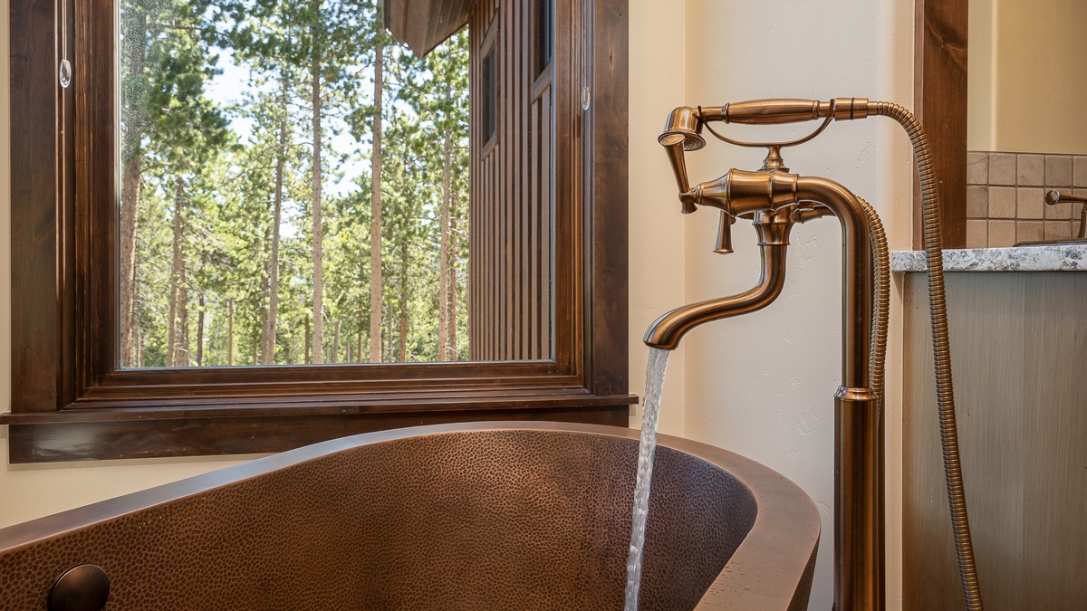 Bedroom 1, Main Level - Primary ensuite tub