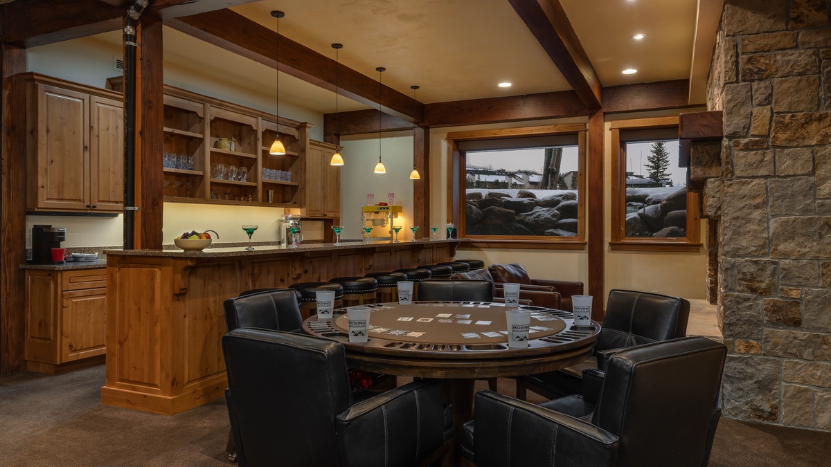 Game Room, Lower Level - Game table