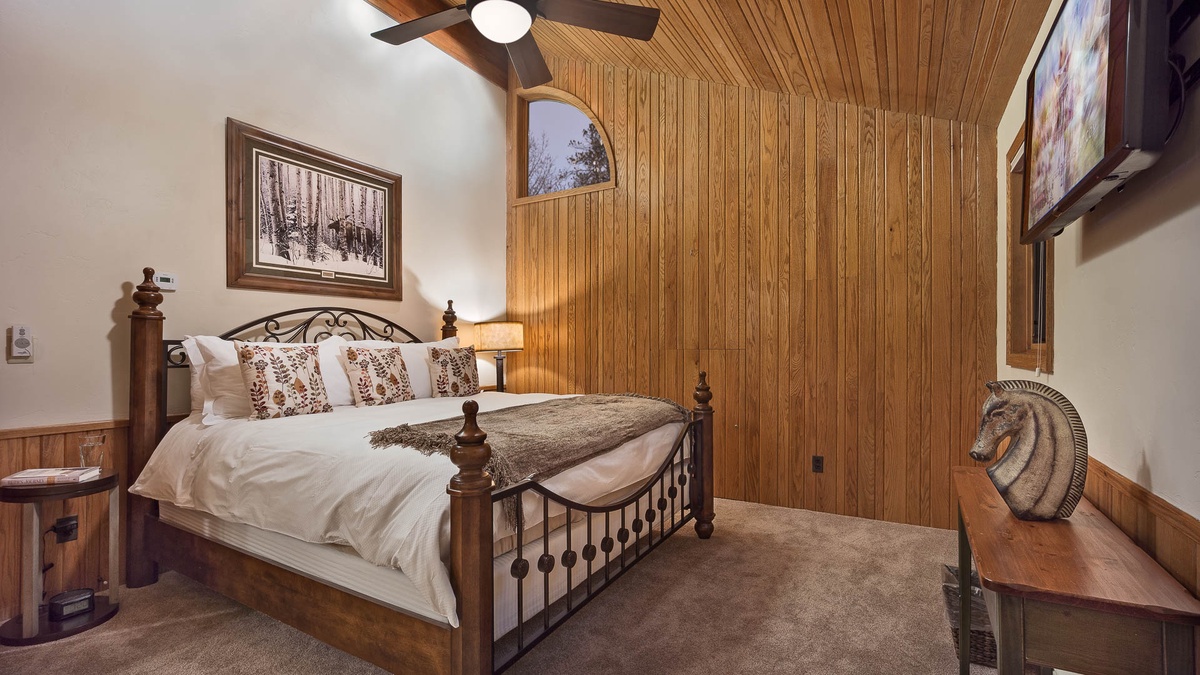 Upper level king suite