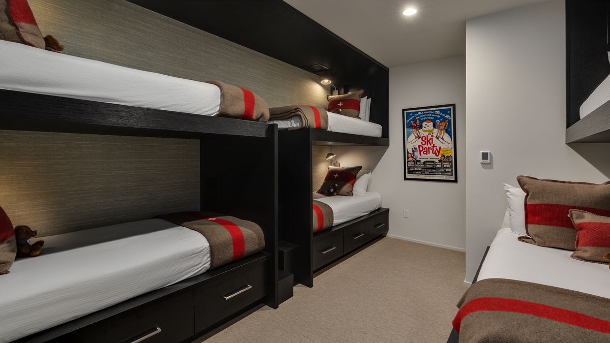 Bedroom 4, Main Level - Bunkroom that sleeps 7