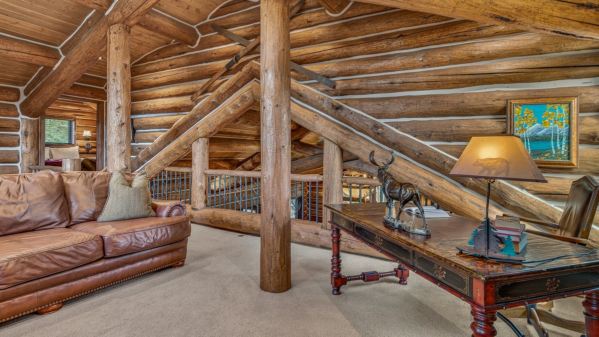 Loft, Upper Level - Open loft overlooking main level