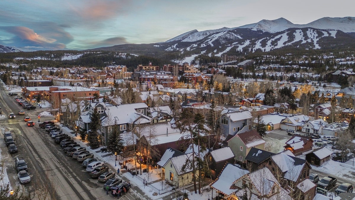 Noble House aerial view