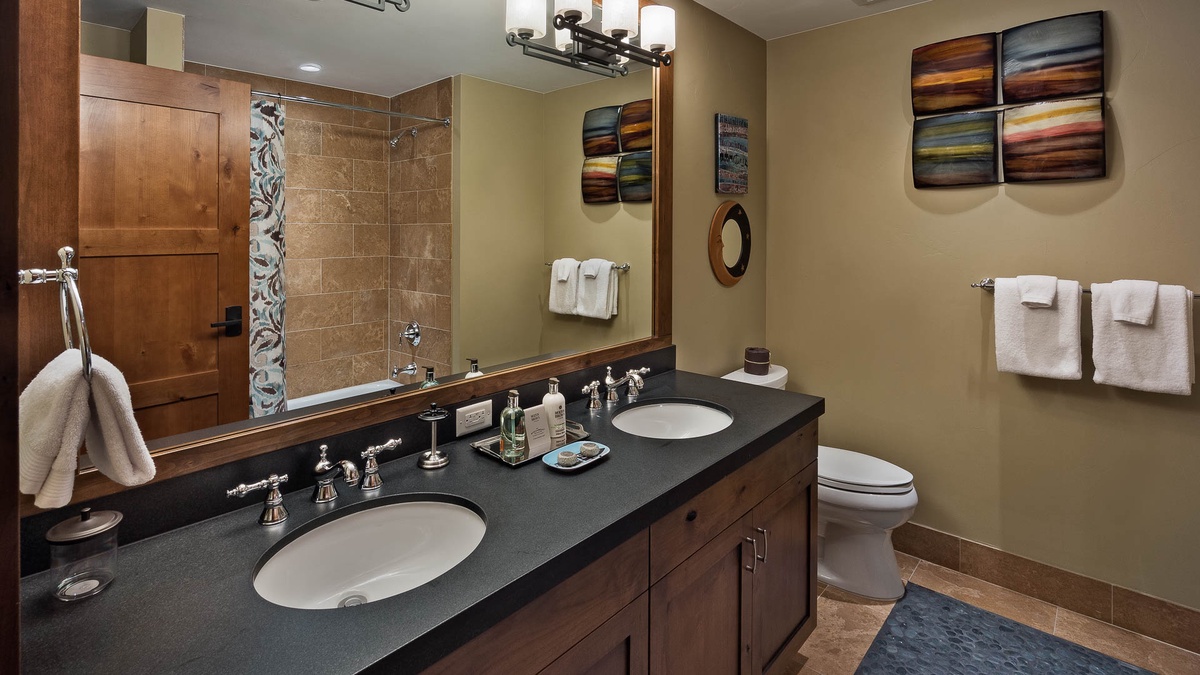 Shared bathroom, Main Level