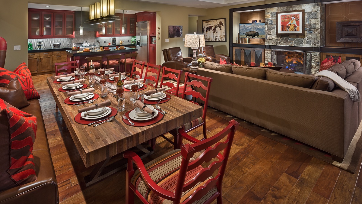 Dining Area, Main Level - Seating for ten