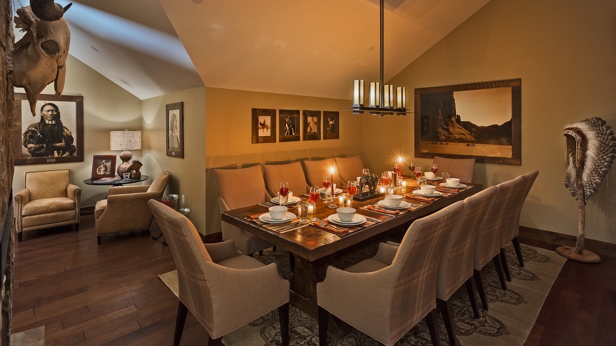 Dining Area, Main Level - With seating for 10