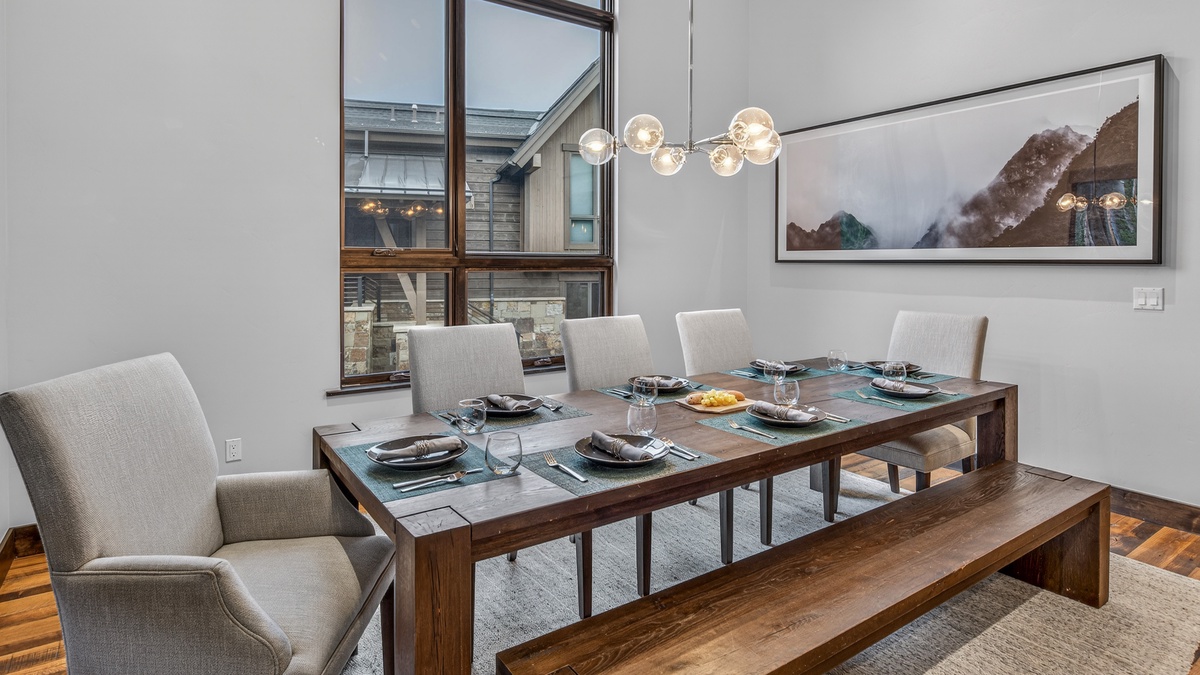Dining Area, Main Level - Dining table with seating