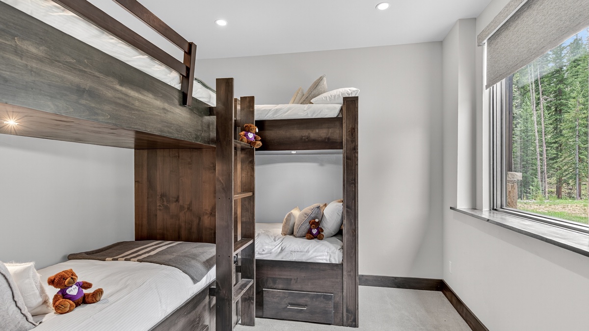 Bedroom 3, Lower Level - Downstairs bunkroom