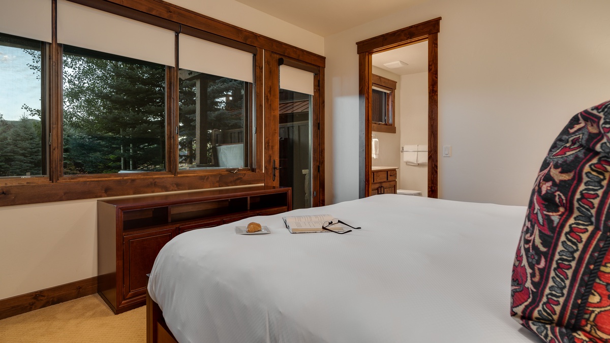 Bedroom 3, Lower Level - King suite with large windows