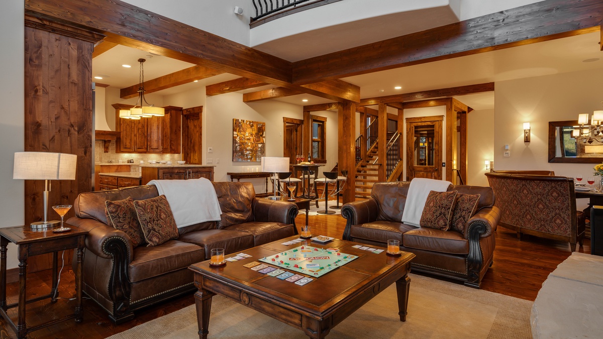 Great Room, Main Level - Spacious seating area