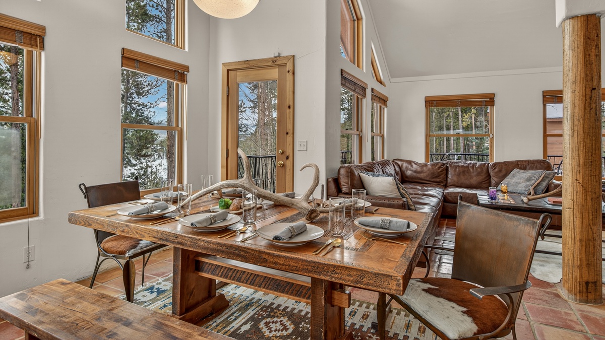 Dining Area opens to Great Room