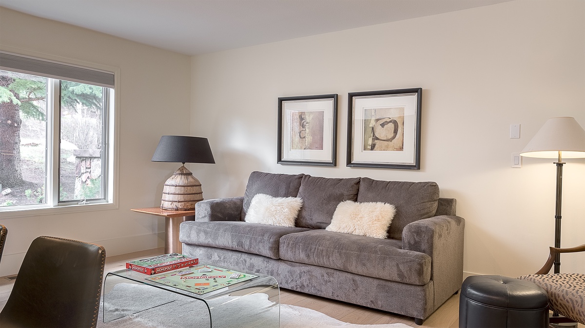 Attached Apartment Living Room, Main Level