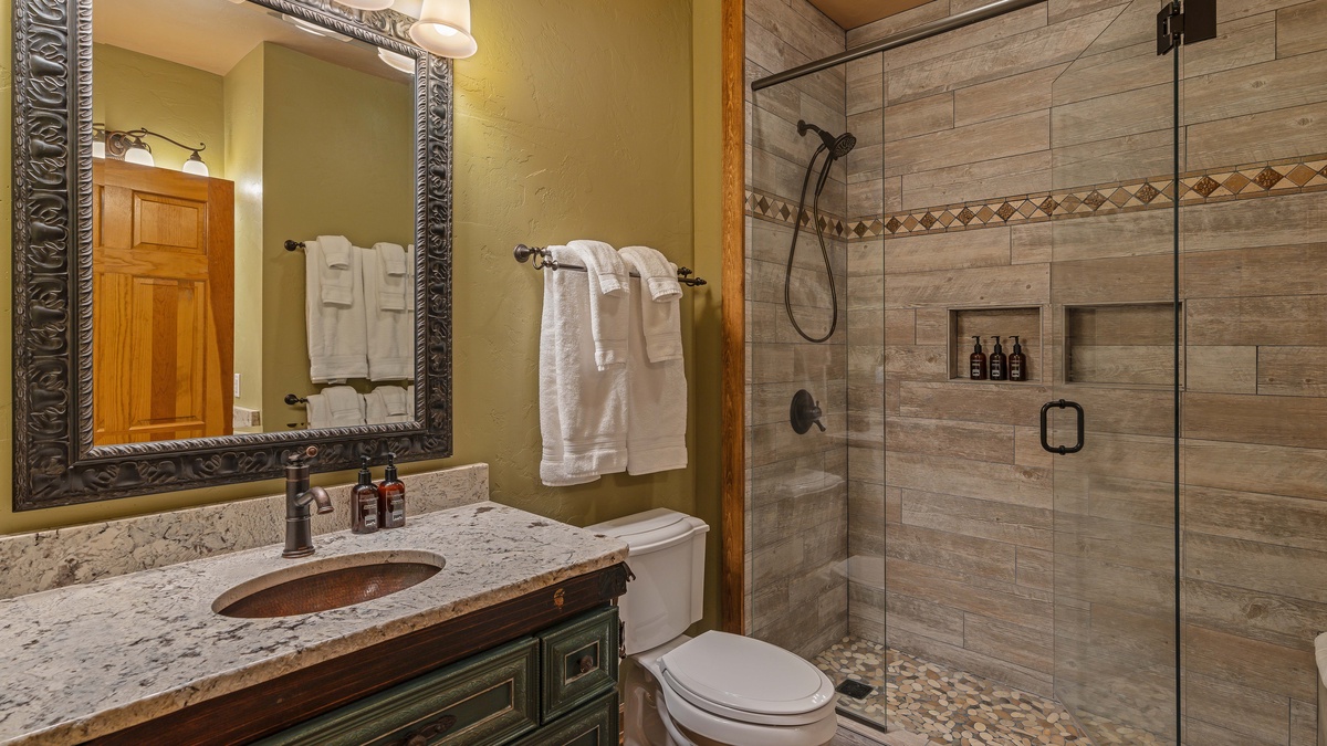 Lower Level - Shared bathroom